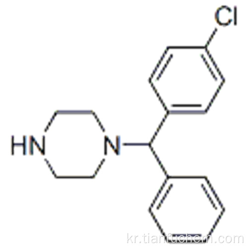 (-) - 1 - [(4- 클로로 페닐) 페닐 메틸] 피페 라진 CAS 300543-56-0